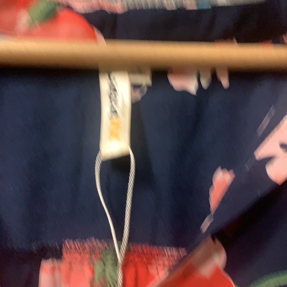 Navy floral tunic - Picture 4 of 5